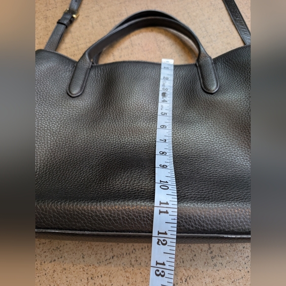 Mark & Graham Caroline Black Leather Handbag - Picture 4 of 13